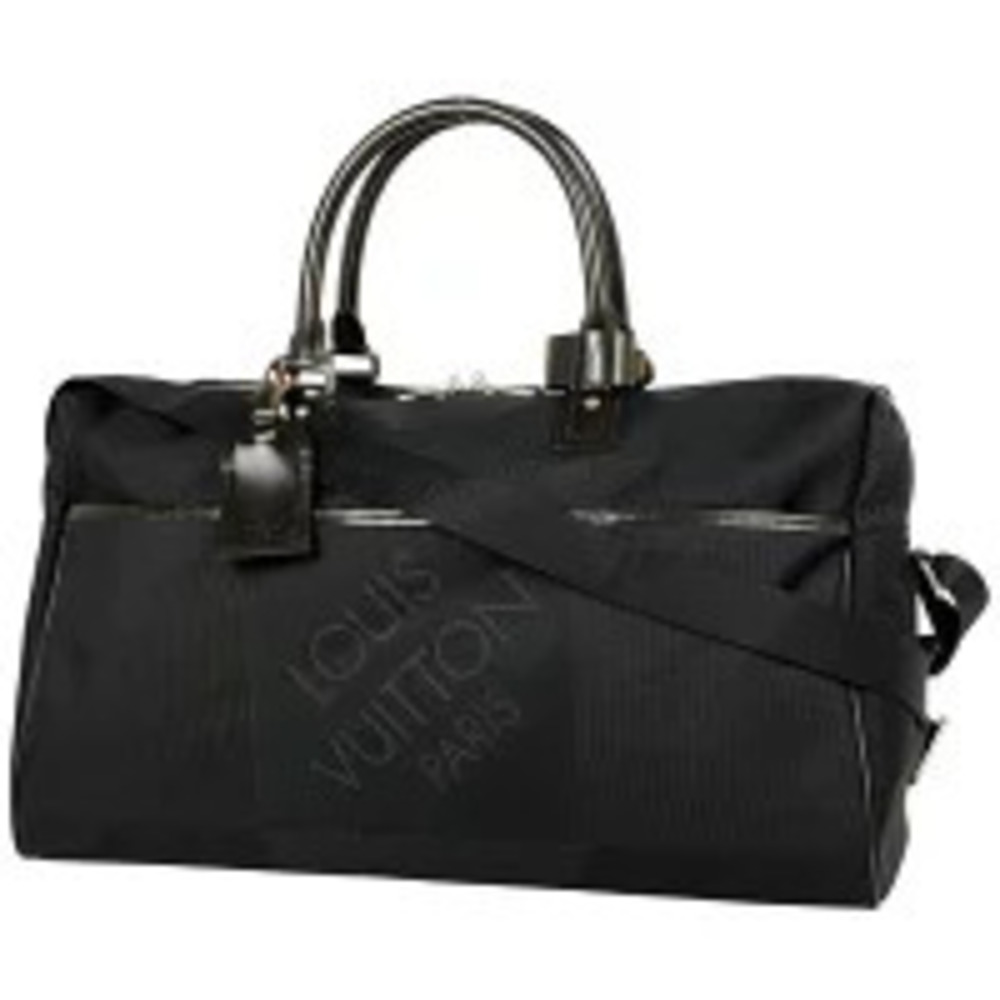 Louis Vuitton Albatross Shoulder Bag Boston Damier Geant Noir Black
